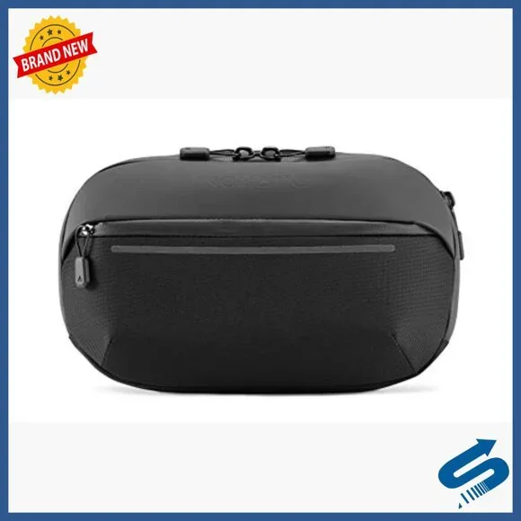 Slim Water Resistant Crossbody Sling Bag with Anti-Theft Design